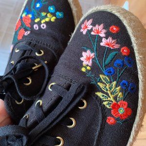 Rifle Paper Co. Triple Kick Wildwood Keds